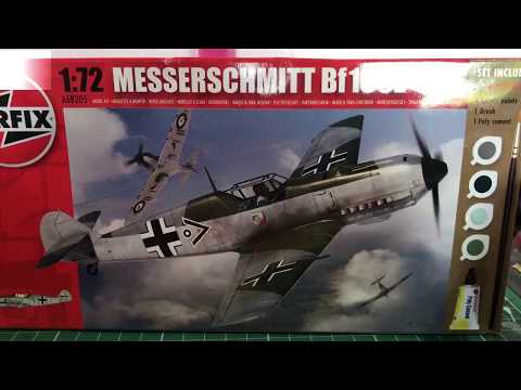 AIRFIX 1:72 Messerschmitt BF109 E-3 (Full Build)