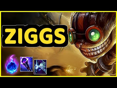 ZIGGS VS KOG'MAW ADC GAMEPLAY CHALLENGER I