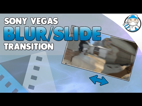 Sony Vegas Smooth Slide / Push Transition (Quick & Easy)