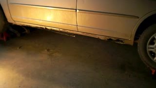 Repairing a Destroyed Rocker Panel for Under $100.