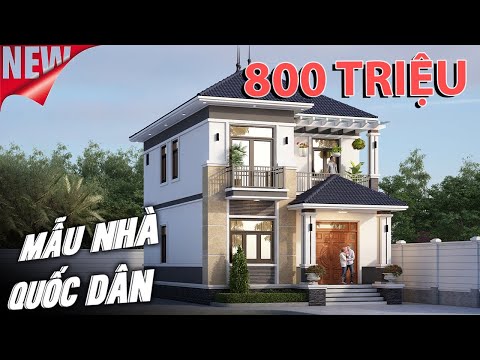  mẫu nhà mái nhật 2 tầng QUỐC DÂN được nhà nhà săn đón | MH01710