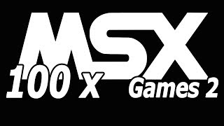 100 MSX Games