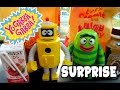 YO GABBA GABBA Surprise Toys In Wendys Kids Meal Surprise Toy A Yo Gabba Gabba Parody