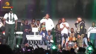 NAIRA MARLEY, OLAMIDE, LIL KESH PERFORMS 'ISSA GOAL' AT OLIC 2018