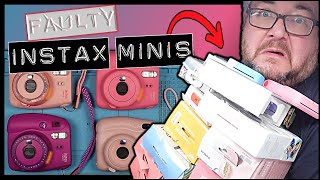 INSTAX Mini Cameras with FLASHING ORANGE Lights | Can I FIX It?