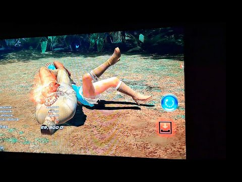 Tekken Tag Tournament  2 Paul Tackle Arm Break on Lili Ko Ryona