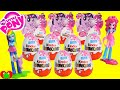My Little Pony Kinder Surprise Eggs with Equestria ...