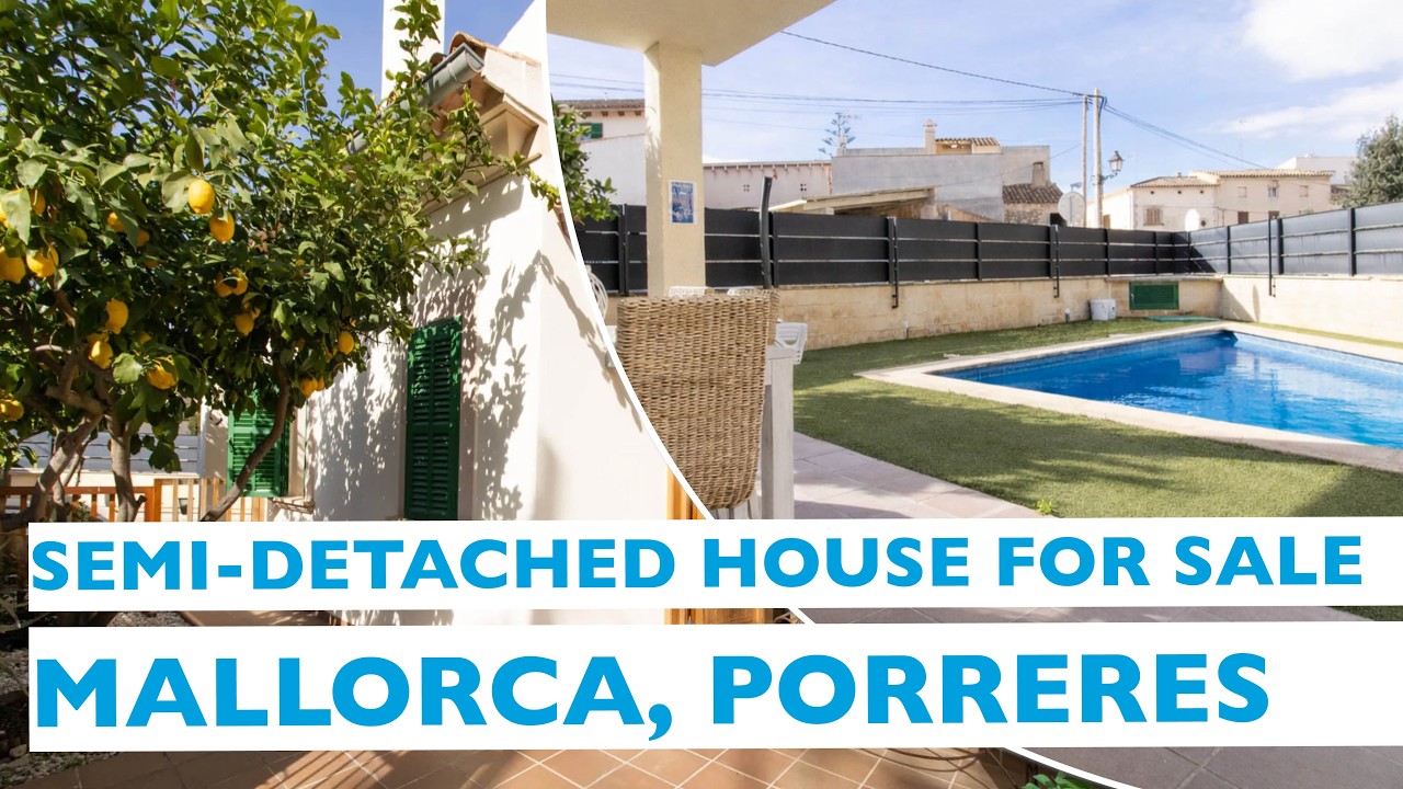 Spacious  semi-detached house with holiday rental licence in Porreres
