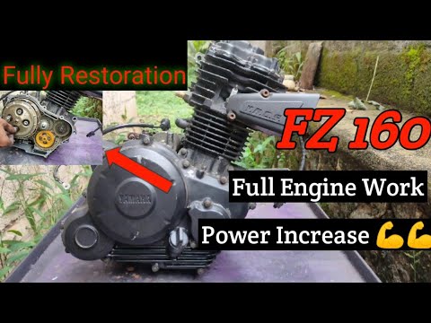 "Fully Restoration" FZ 160 || Full Engine Rebuild #restoration #rebuild #bike