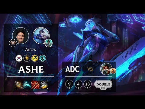 Ashe ADC vs Miss Fortune - KR Challenger Patch 10.6
