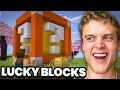 Trying To Beat Minecraft Using Lucky Blocks