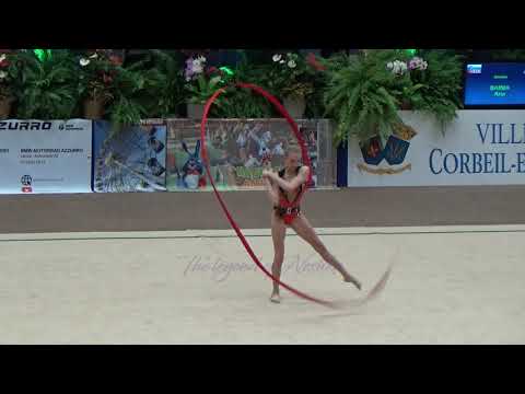 Ana BARBA (SLO) ribbon - 2020 Corbeil senior AA