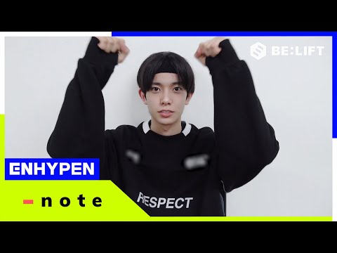 [-note] 200722 HEESEUNG - ENHYPEN (엔하이픈) (ENG/JPN)
