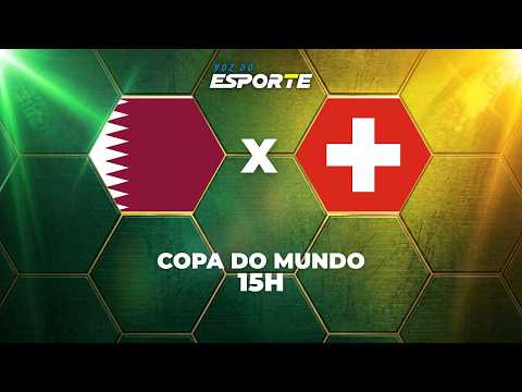 CATAR X SUÍÇA | COMENTÁRIOS E ESTATÍSTICAS SEM NARRAÇÃO - 13/06/2026