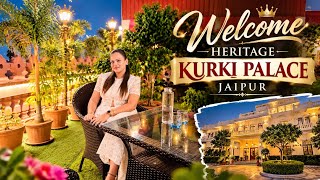 Best luxury budget friendly hotel in jaipur | welcome heritage kurki palace 