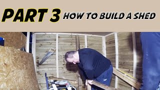 preview picture of video 'How To Build A Shed Part 3'