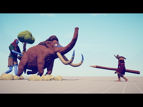 MAMMOTH & TREE GIANT vs EVERY UNIT - Totally Accurate Battle Simulator TABS