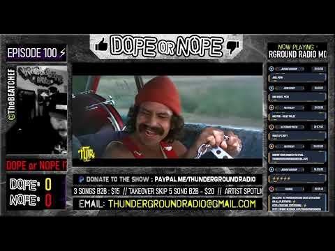 ThunderGround Radio  Ep 100  [3 HOUR UNDERGROUND HIPHOP MIX]