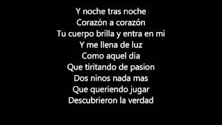 Chayanne Fuiste Mi Primer Amor -Letra-