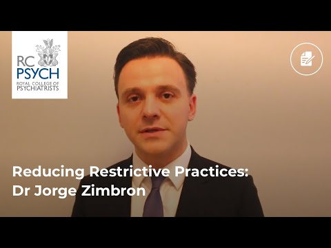 Reducing Restrictive Practices: Dr Jorge Zimbron on Springbank Ward