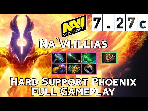 Phoenix | Na`Vi.illias | Hard Support Phoenix Full Gameplay | 7.27c Full Gameplay