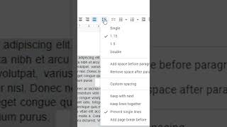how to double space on #googledocs
