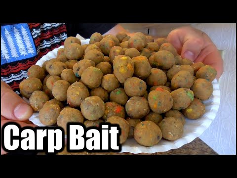 Making Boilies for Carp Fishing (Home Made Carp Bait Recipe)