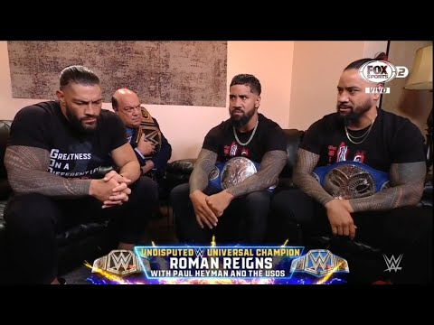 Roman Reigns & The Usos mandan un mensaje a RK-Bro - WWE Smackdown 13/05/2022 (En Español)