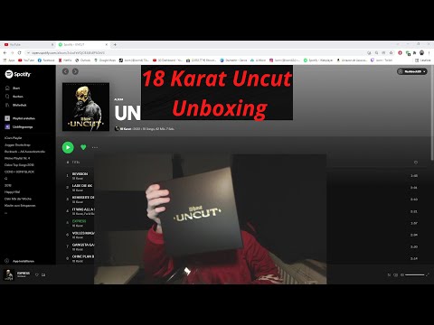 18 Karat Uncut Albumbox unboxing