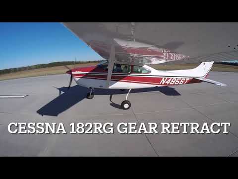 Cessna  182RG gear retract