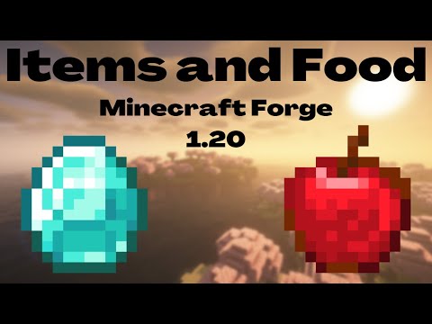 1.20 Minecraft Forge Modding Tutorial - Items and Food
