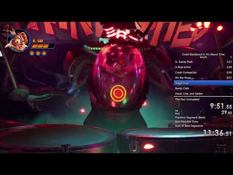 Crash Bandicoot 4: It's About Time - Any% Speedrun (1:19:32)