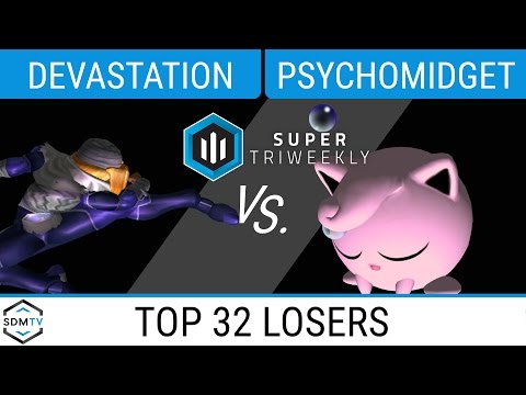 UCSD STW 4 -TG | Devastation (Sheik) vs. PsychoMidget (Jigglypuff) - SSBM Top 32 LR3 - Smash Melee
