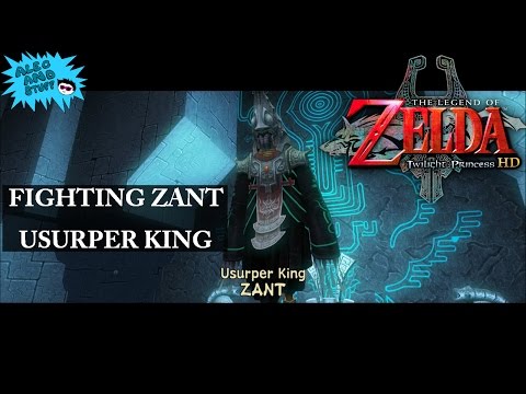 Fighting Zant, the Usurper King (Full Boss Fight) - The Legend of Zelda: Twilight Princess HD