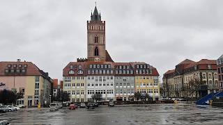 Frankfurt Oder Germany rainy Day in this beautiful City