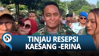 Andika Perkasa Tinjau Pengamanan di Pura Mangkunegaran Solo, Turut Doakan Kesang dan Erina