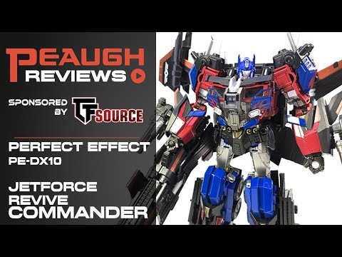 Video Review: Perfect Effect PE-DX10 - Jetforce Revive COMMANDER