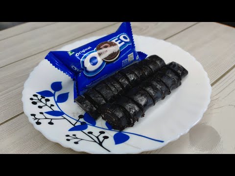 Oreo Sushi Recipe | Oreo Swiss Roll Recipe | 2 Ingredients | Without Oven | Arzina Recipe