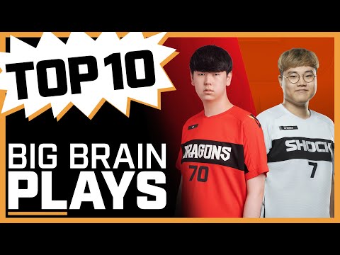 Top 10 Big Brain Plays in OWL History 🤯
