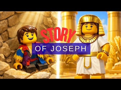 Joseph's Journey From Pit to Palace | Full LEGO Bible Story