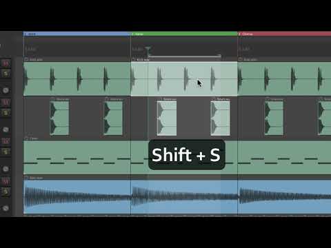 The Default Keyboard Shortcuts in REAPER - Part 7 - Item Menu Actions - Part A