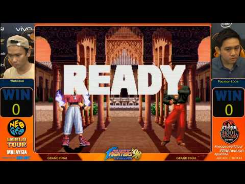 Pacman Loon vs WahChai - KOF '98 Neo Geo World Tour 2018 Malaysia Stop Grand Final