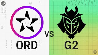 MSI 2022 - Group Stage D5 - ORD vs G2