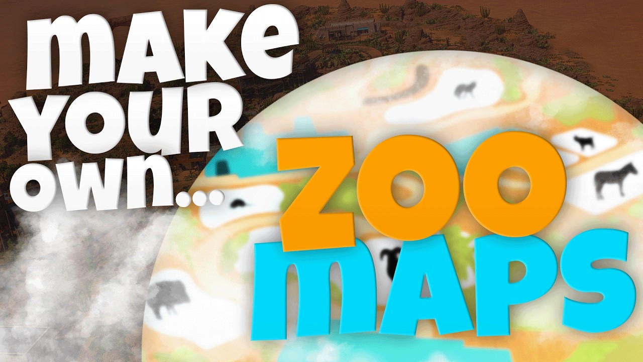 🗺️ How to Make the PERFECT MAPS for Planet Zoo Projects!