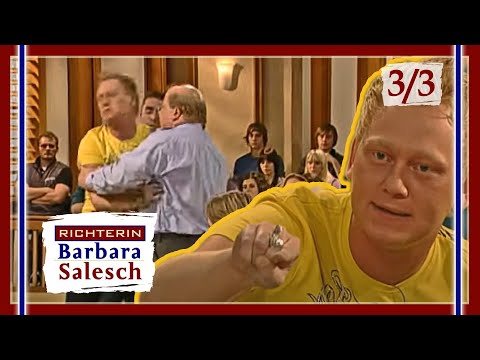 Knossi rastet als aggressiver Boris Borkmann im Gerichtsaal aus! | Richterin Barbara Salesch | SAT.1
