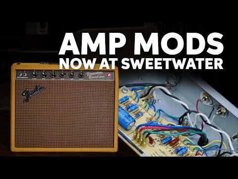 Fender '65 Princeton Reverb 12-watt 1 x 10-inch Tube Combo Amp - Black Tolex/Silver Grille, Sweetwater Exclusive Mod Shop image 17
