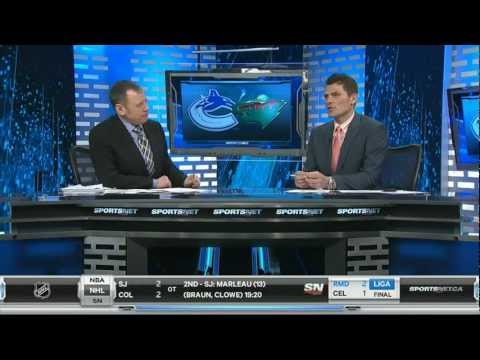 Canucks/Wild Post-Game 03/10/13 [HD]