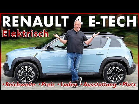 Renault 4 Electric - How good is the new electric R4? Test Drive Review 2025