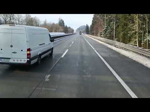 Driving in Austria, Mondsee - Thalgau