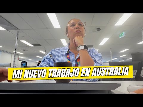 Mi nuevo TRABAJO en AUSTRALIA 🇦🇺 Así es un día en la oficina 🇦🇺